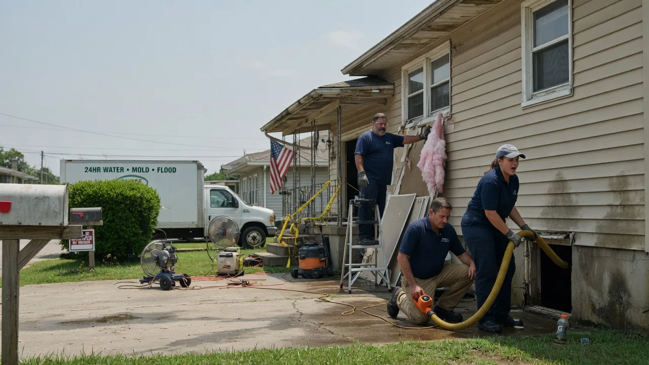 Water Damage Repair in Gonzales, LA near me